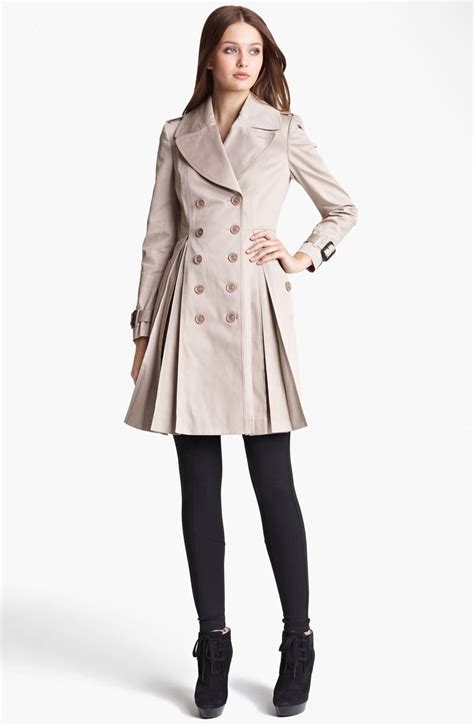 burberry trench coat preloved|burberry pleated trench coat.